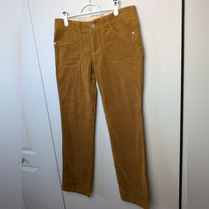 KÜHL Kory Pant Corduroy Outdoor Women Straight Leg Pant Size 6 Reg